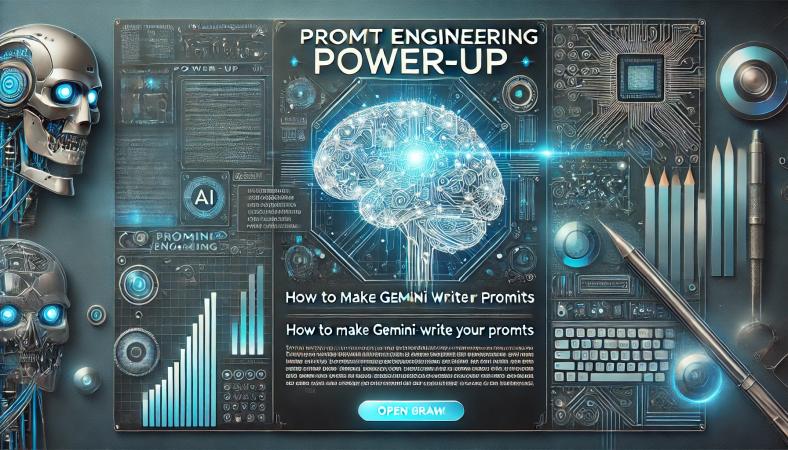 Prompt Engineering Power-Up: How to Make Gemini Write Your Prompts